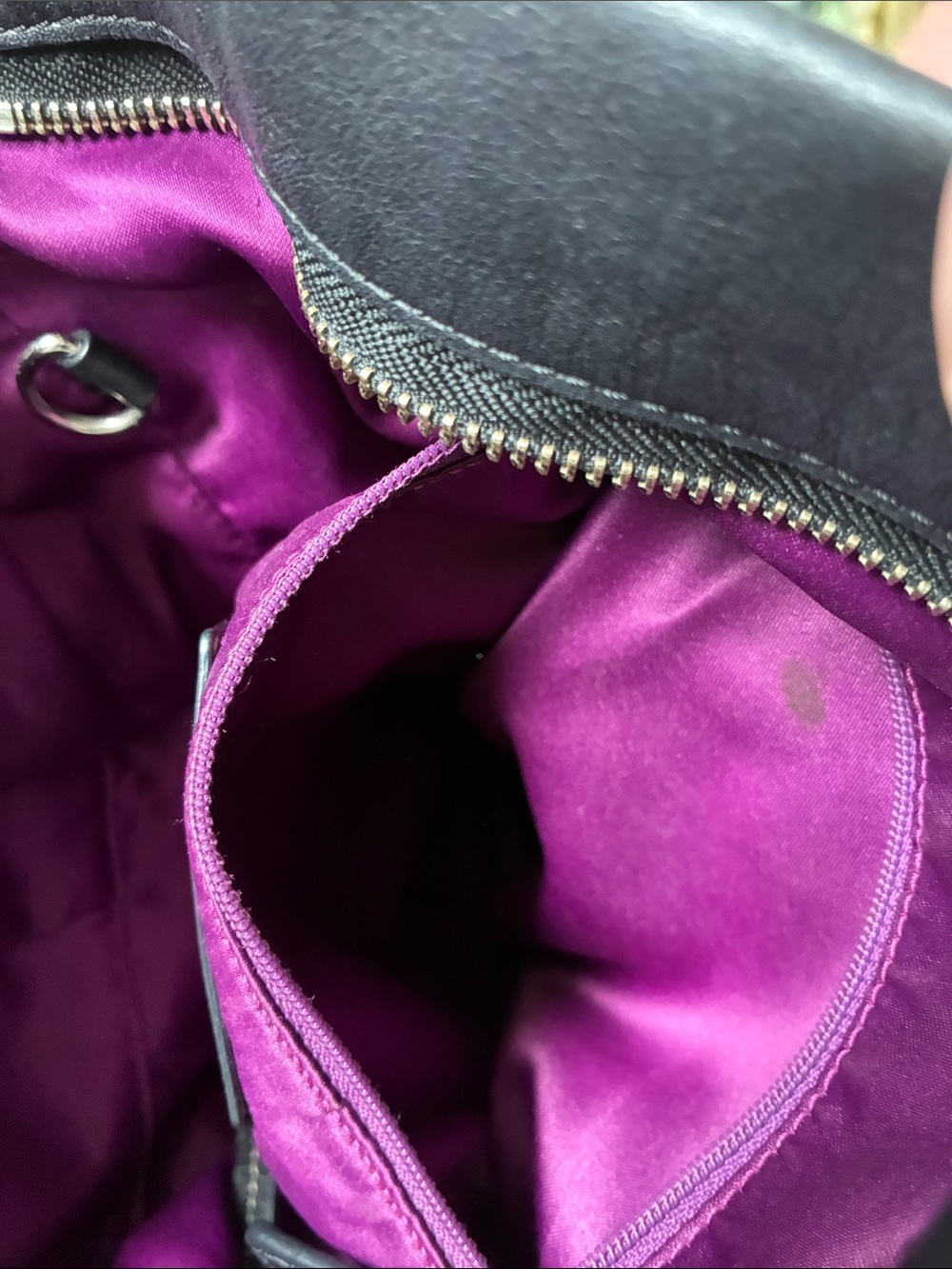 Coach Black Leather Hobo Shoulder Bag - Picture 7 of 7